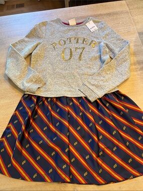 mini Boden girls Harry Potter Dress 13/14 NWT